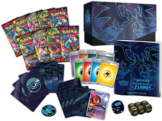 Pokemon TCG Mega Evolution Phantasmal Flames Elite Trainer Box